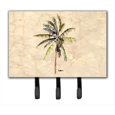 Carolines Treasures 6 x 9 in. Palm Tree Leash or Key Holder 8482TH68